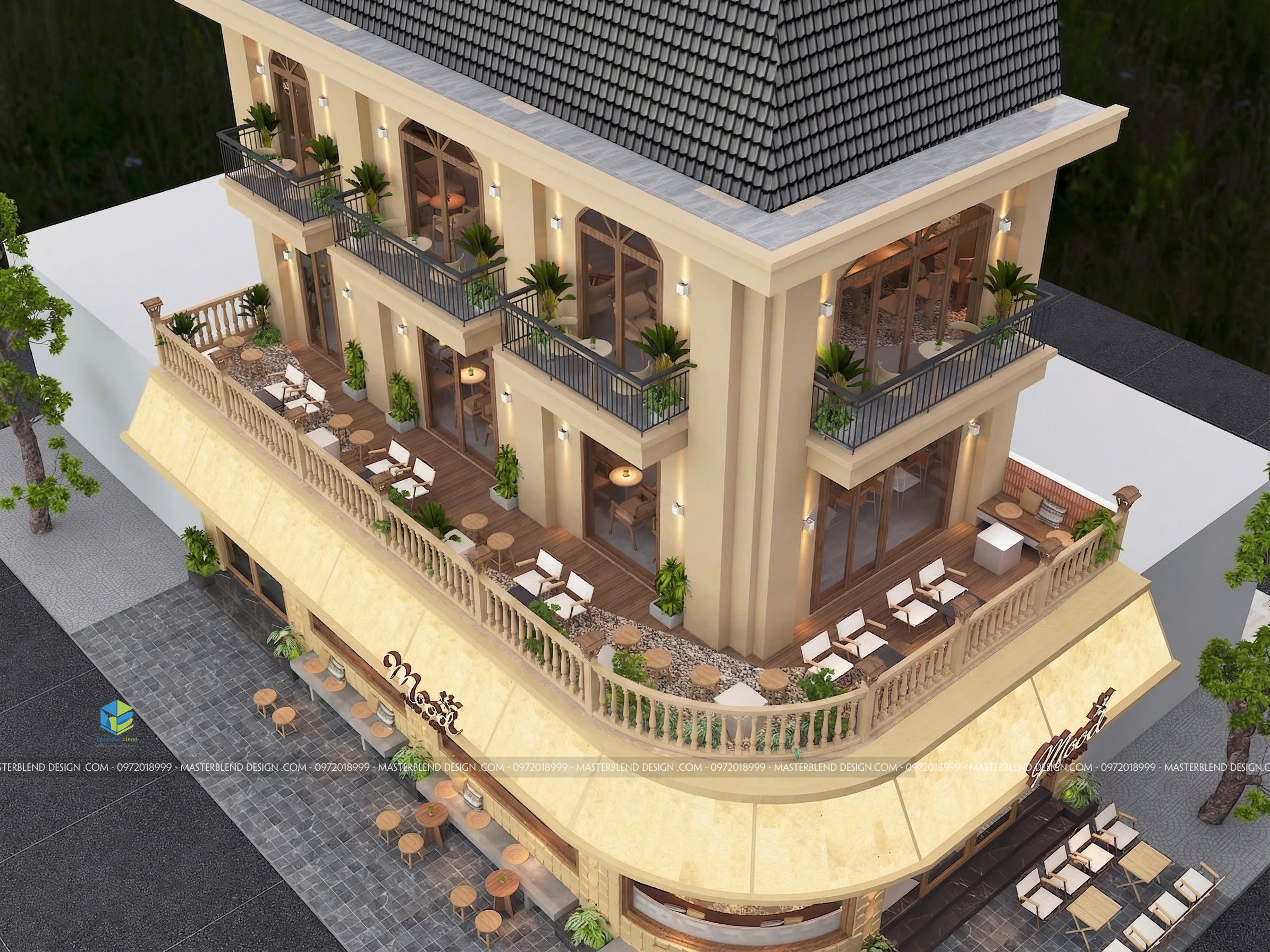 Thiết Kế Cafe Mood Văn Khê Hà Đông – Đỉnh Cao Phong Cách Hiện Đại Hoà Quyện Tự Nhiên