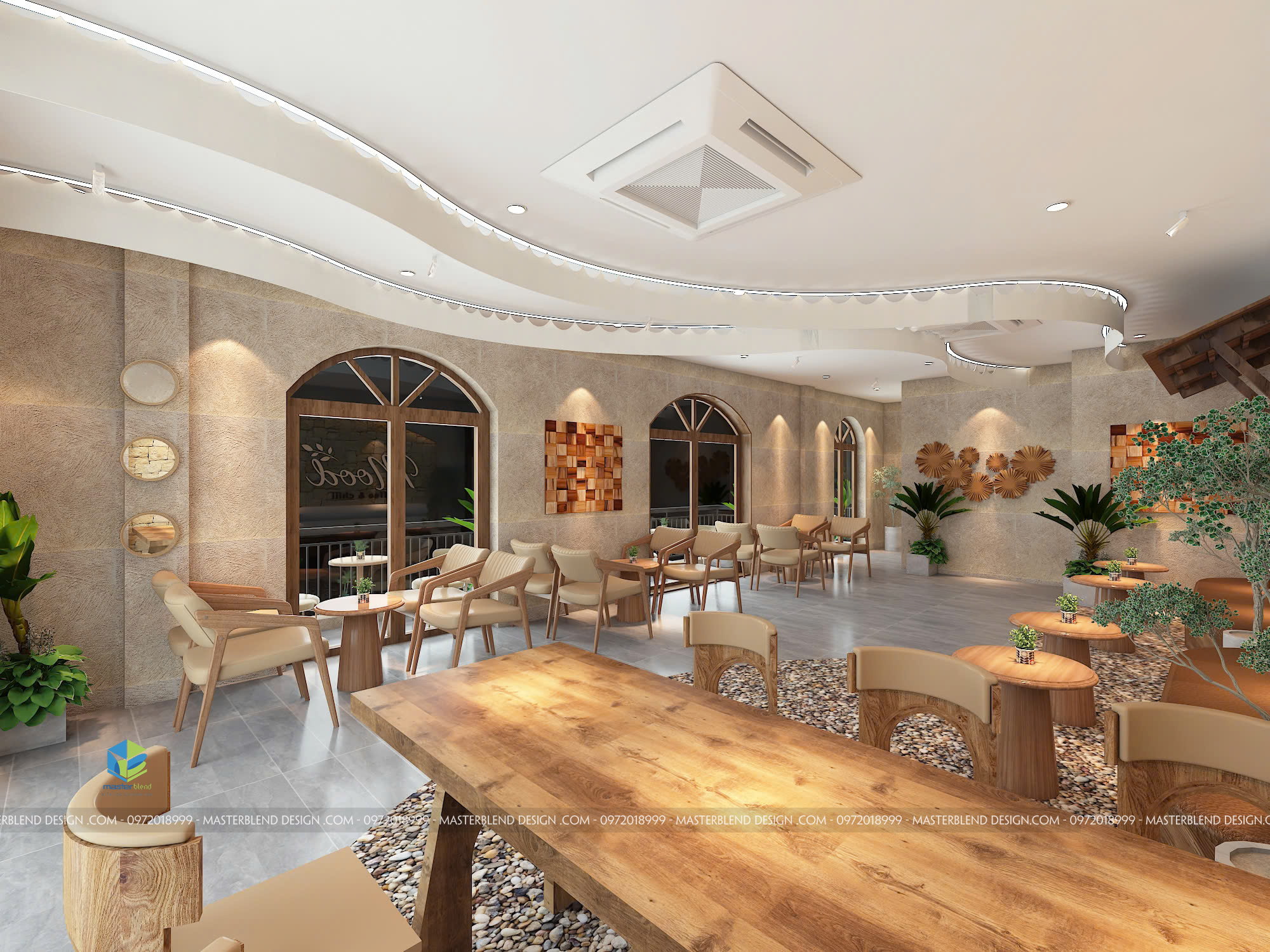 Thiết Kế Cafe Mood Văn Khê Hà Đông – Đỉnh Cao Phong Cách Hiện Đại Hoà Quyện Tự Nhiên