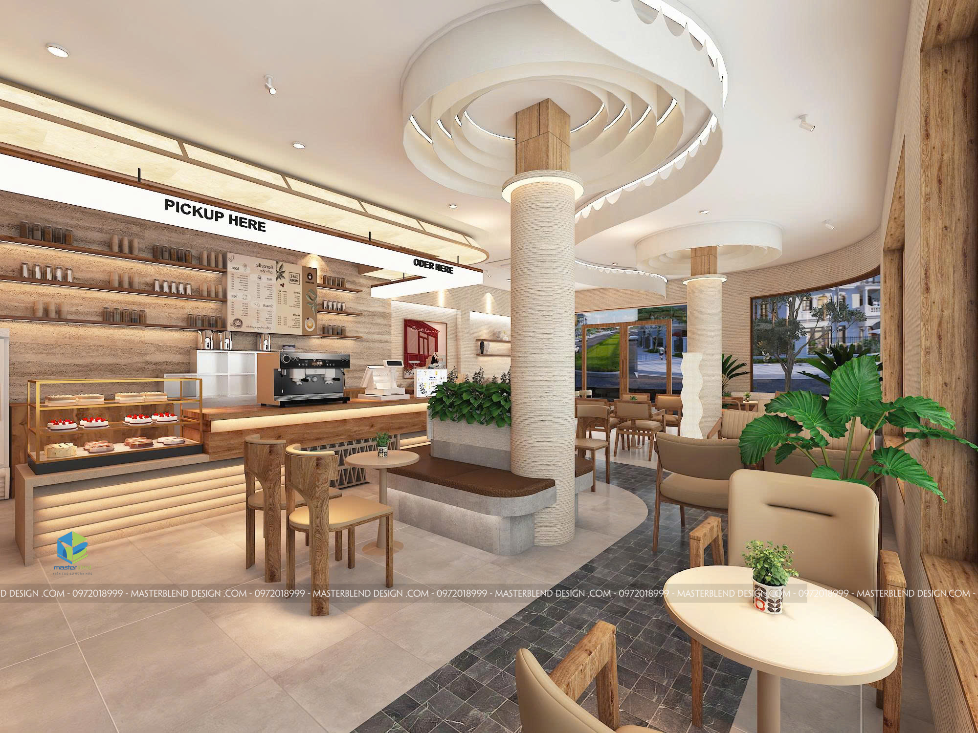 Thiết Kế Cafe Mood Văn Khê Hà Đông – Đỉnh Cao Phong Cách Hiện Đại Hoà Quyện Tự Nhiên