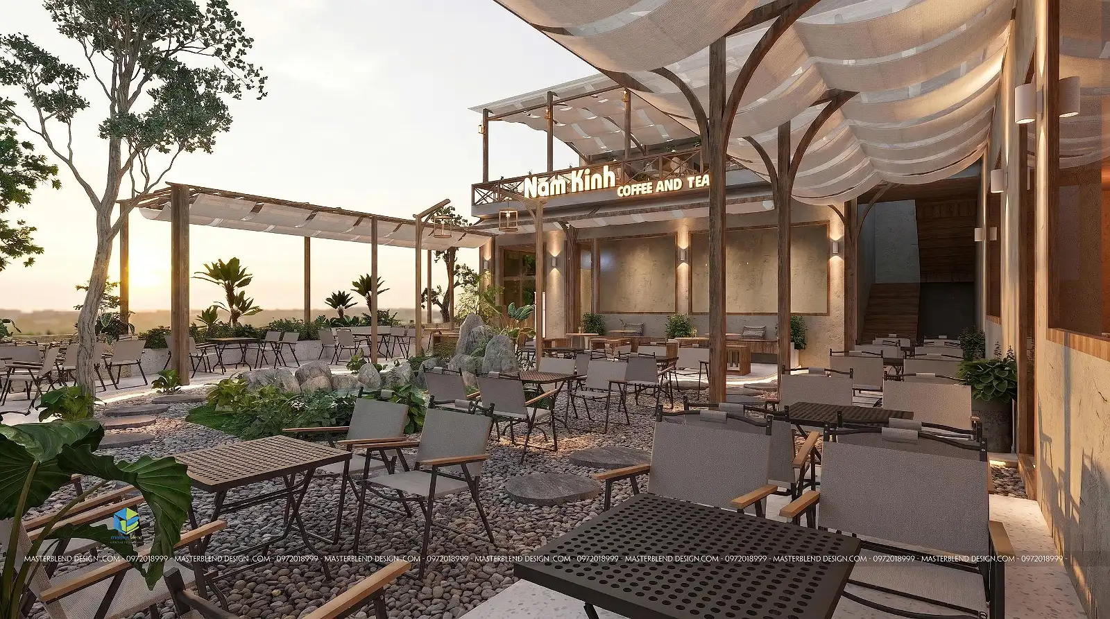 Tuyệt Tác Thiết Kế Quán Cafe Nam Kinh Tại Hà Nam – Mộc Mạc, Độc Đáo Và Cuốn Hút